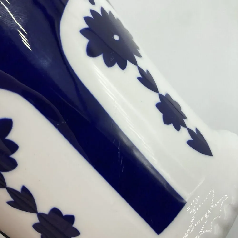 Royal Crown Derby Unfinished Imari Mantel Vase Urn Cachepot Planter Pot 4.75